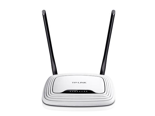 Безжичен рутер TP-LINK TL-WR841N, 2.4 GHz, 300Mbps, 10/100 1