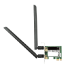 Безжична карта D-Link DWA-582, Dual band, AC 1200, 2.4/ 5GHz,  PCI Express 2