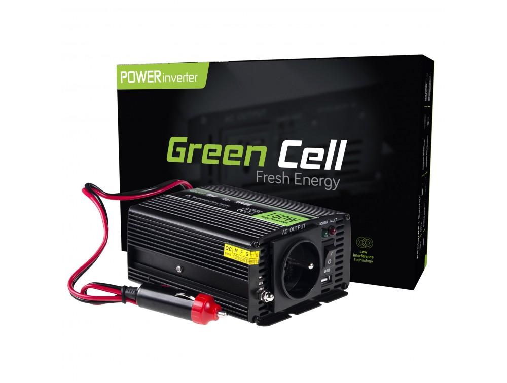 Инвертор GREEN CELL 12V/150W  1