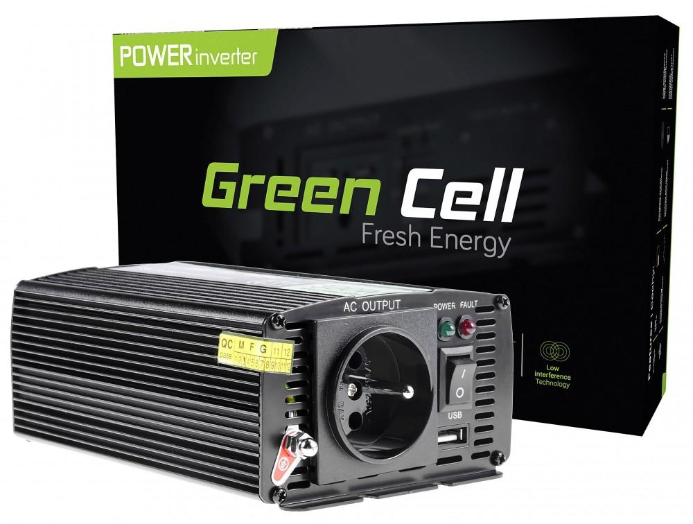 Инвертор GREEN CELL 24V/300W  1