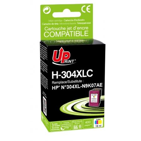 Мастилница UPRINT HP 304XL, HP DJ 2620/2630/ 3750/ 3760/ 3762, 400 копия, Color 1