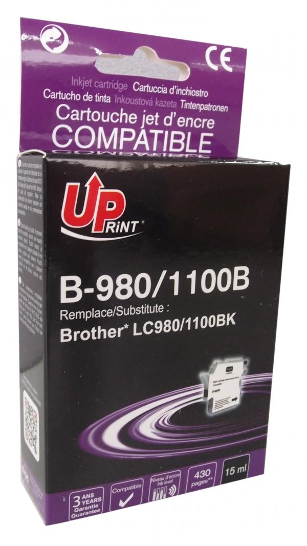 Мастилница UPRINT LC980/1100 BROTHER, Черен 1