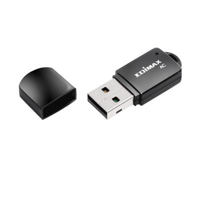 Нано адаптер EDIMAX EW-7811UTC, USB, Realtek, 2.4Ghz/5GHz, 802.11a/n/g/b 1