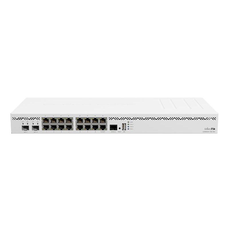 Cloud Router Mikrotik CCR2004-16G-2S+, 16x Gigabit Ethernet, 2x10G SFP+, 1USB 1