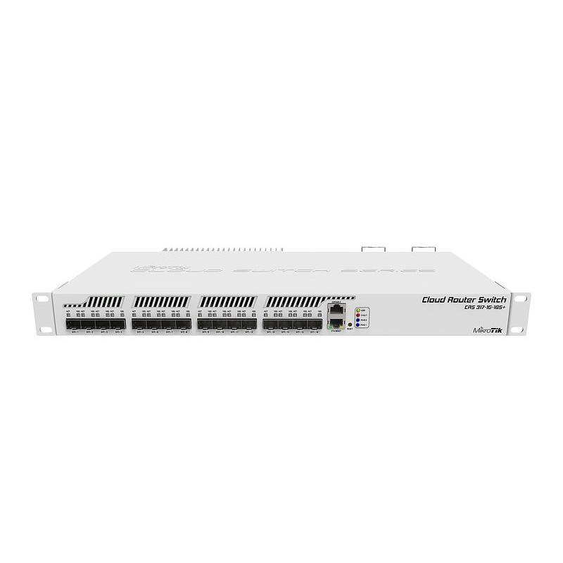 Cloud Router Mikrotik CRS317-1G-16S+RM, 1 х Gigabit LAN, 16 х SFP 1