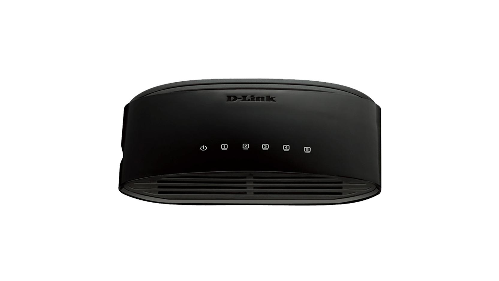 Суич D-Link DES-1005D/E, 5 портов 10/100, Desktop 1