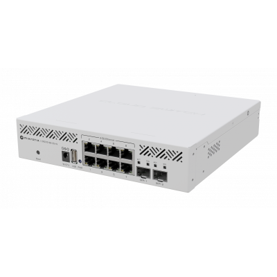 Суич MikroTik CRS310-8G-2S-IN, 8 x Gigabit Ethernet ports, 2 x SFP 1