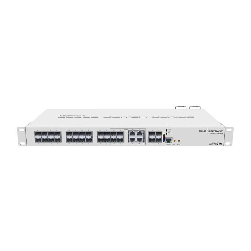 Суич MikroTik CRS328-4C-20S-4S+RM, 20 x SFP, 4 x SFP+, 4 x Combo порта 1