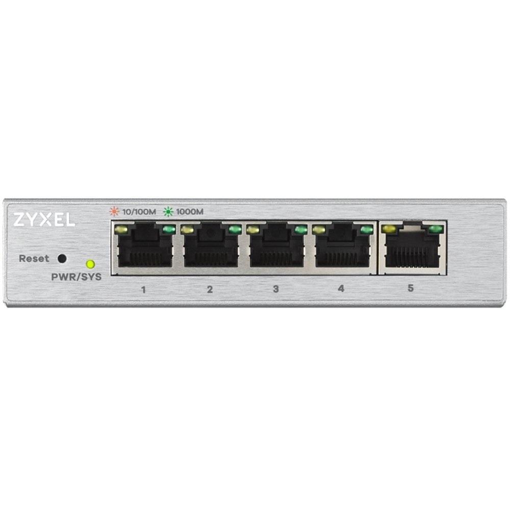 Суич ZyXEL GS-1200-5, 5 портов, Gigabit, webmanaged 1