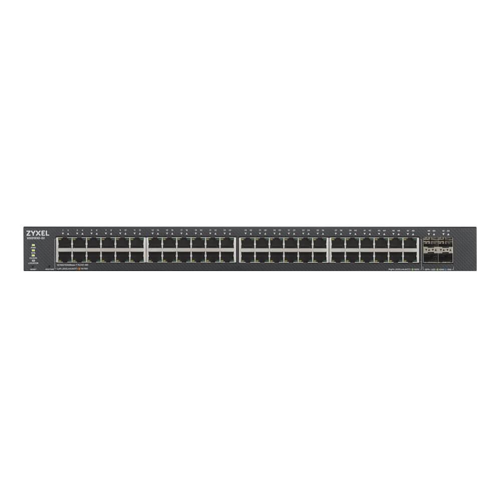 Суич ZYXEL XGS1930-52, 52 портов управляем L3, 48x Gigabit, 4x SFP+ порта 1