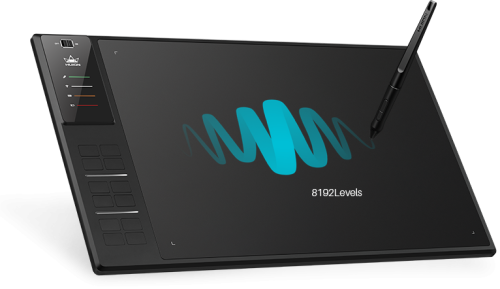 Графичен таблет HUION Inspiroy WH1409 V2, WiFi 2.4Ghz 3