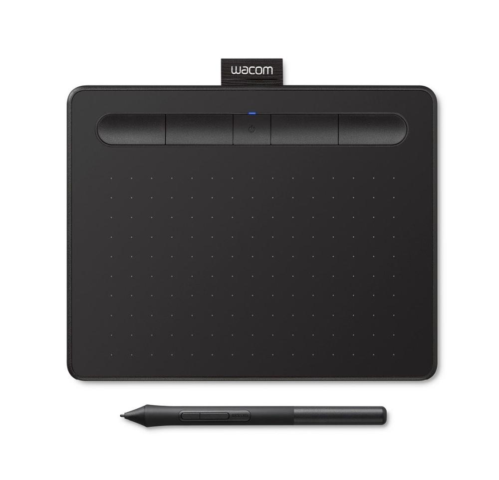 Графичен таблет Wacom Intuos S Bluetooth Black Manga, Черен 1