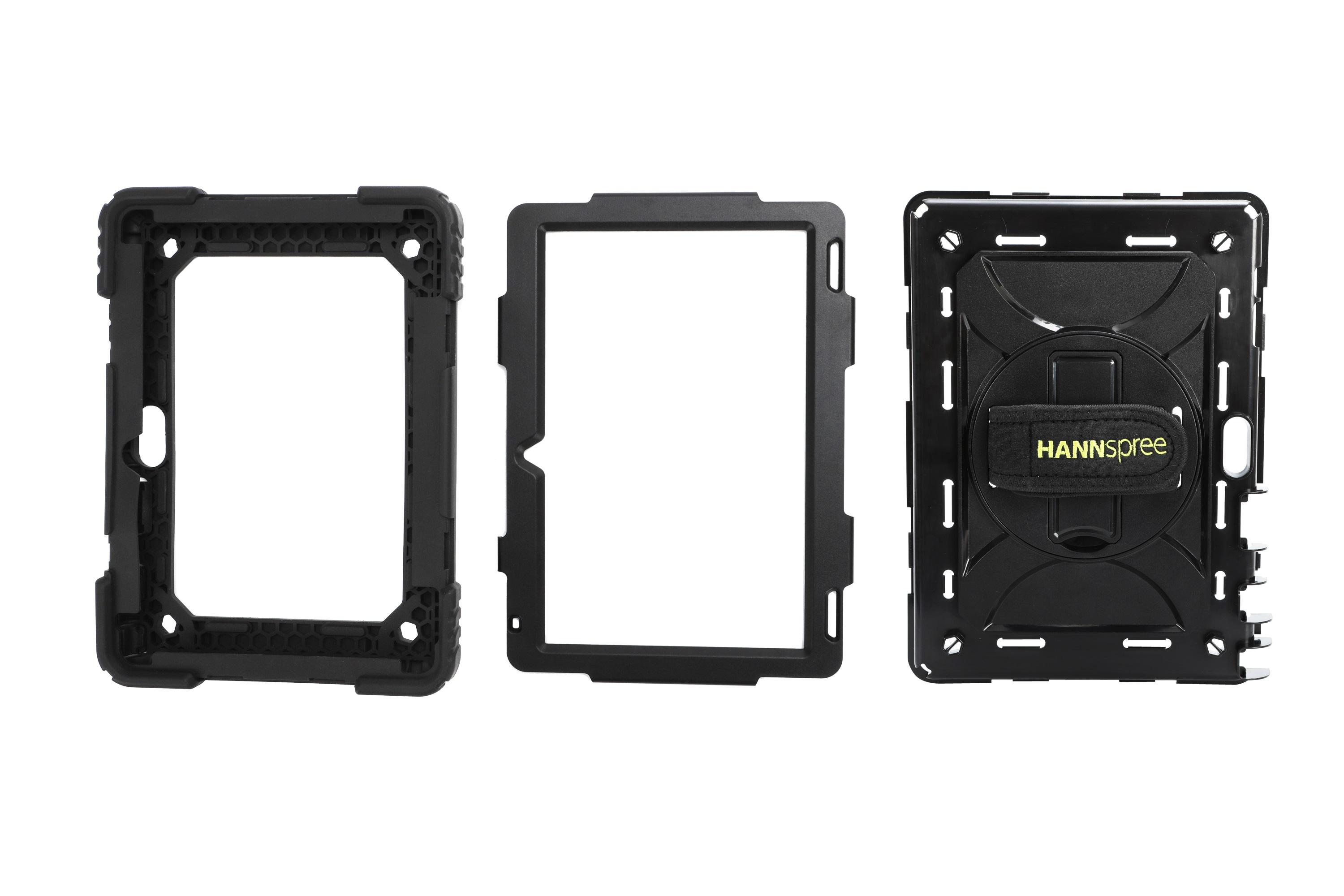 Калъф за таблет Hannspree Apollo 2 Rugged, 10.1", За Apollo 2, Черен 1