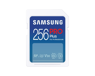 Карта памет Samsung PRO Plus, SD Card, 256GB, Бяла 1