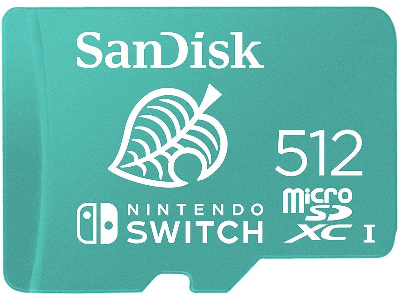 Карта памет SanDisk for Nintendo Switch, microSDXC UHS-I, 512GB, До 100MB/s 1