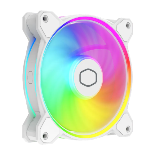 Вентилатор Cooler Master MasterFan MF120 Halo2 White Edition ARGB 2