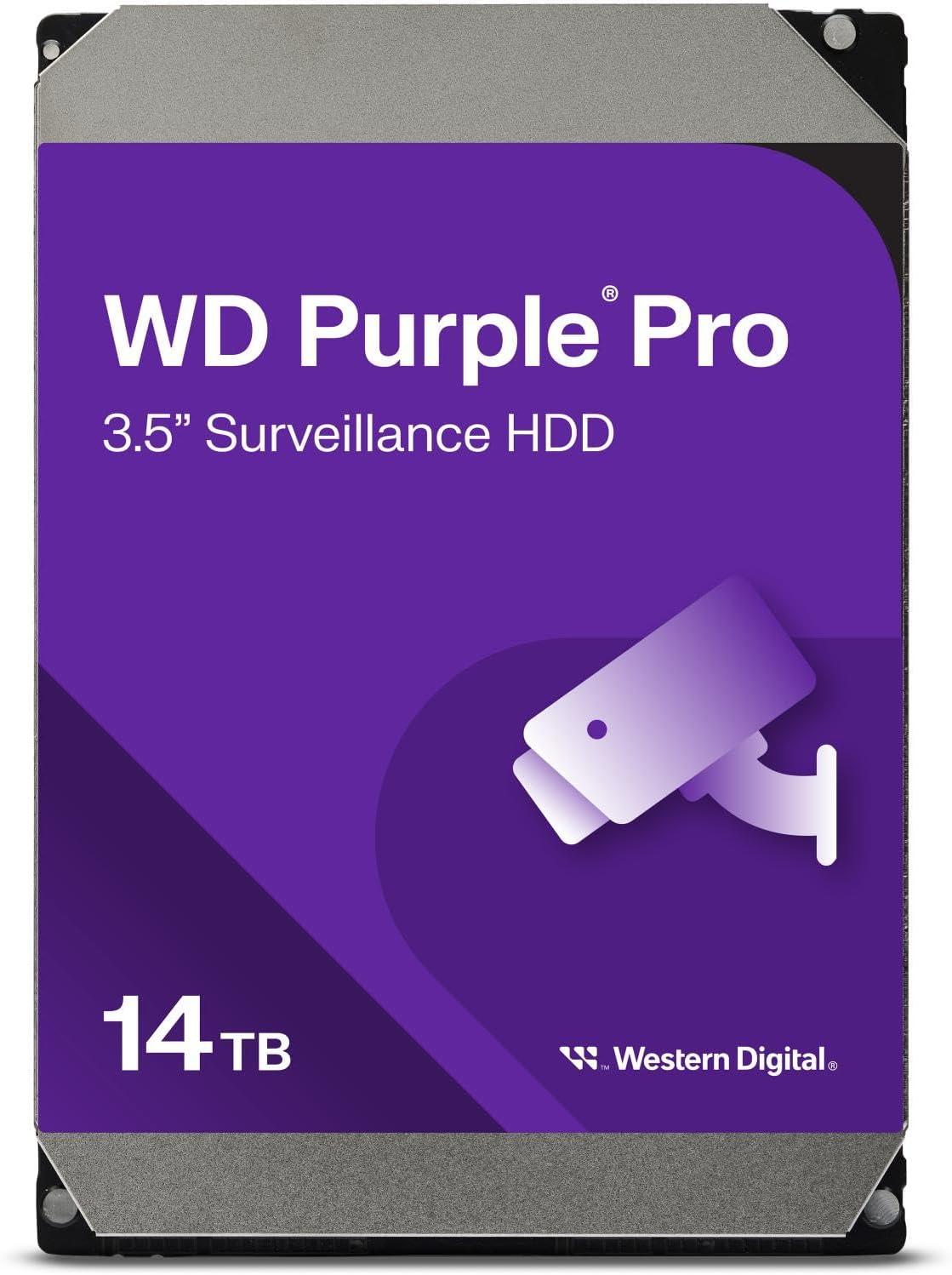 Хард диск WD Purple Pro Surveillance, 14 TB, 256MB, SATA 3 1