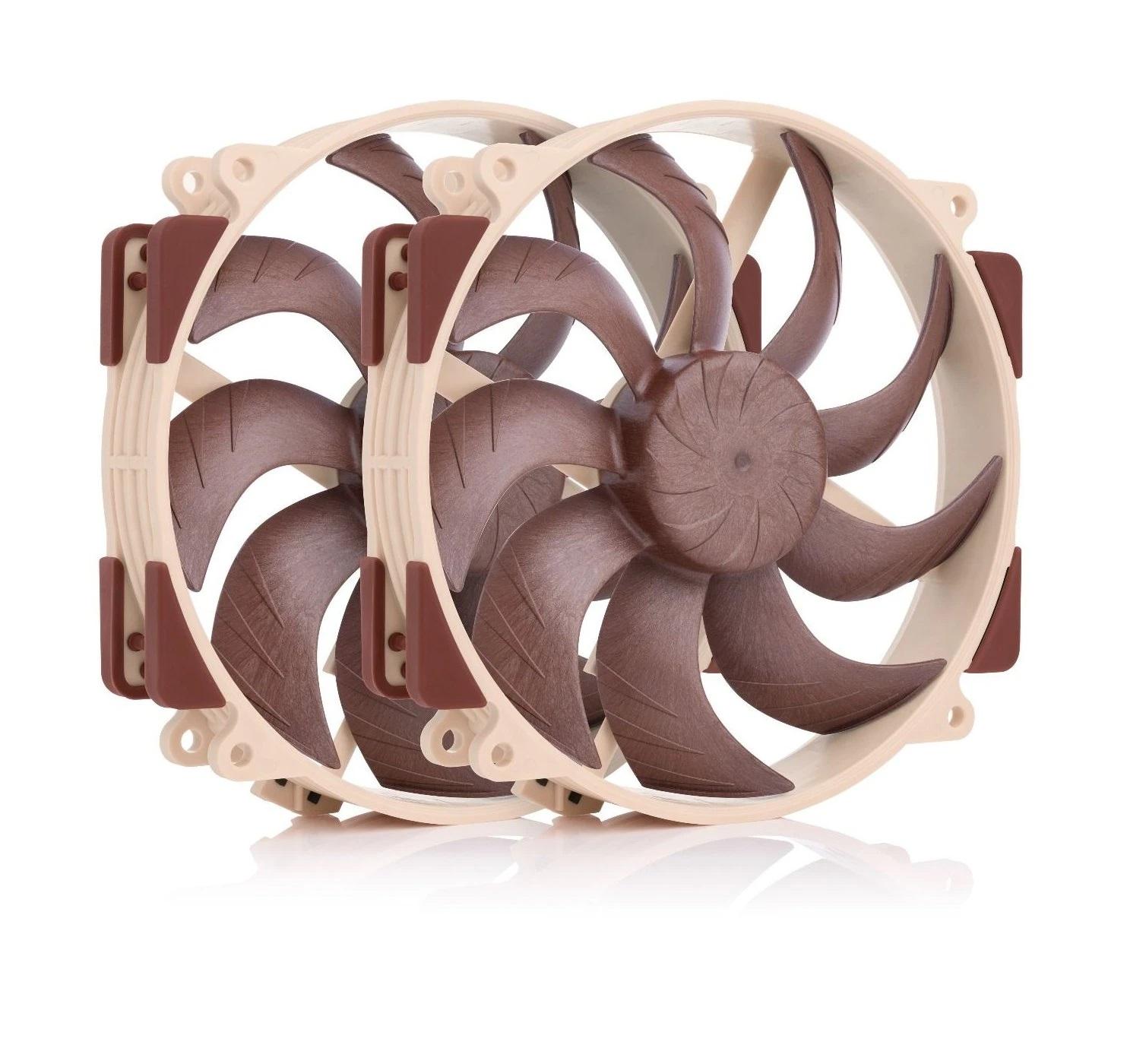 Комплект вентилатори Noctua NF-A14x25r G2 PWM Sx2-PP, 2 x Fan 140mm 1