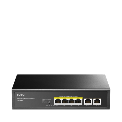 Суич Cudy GS1006P, 6 x портов 10/100/1000Mbps PoE, 65W 1