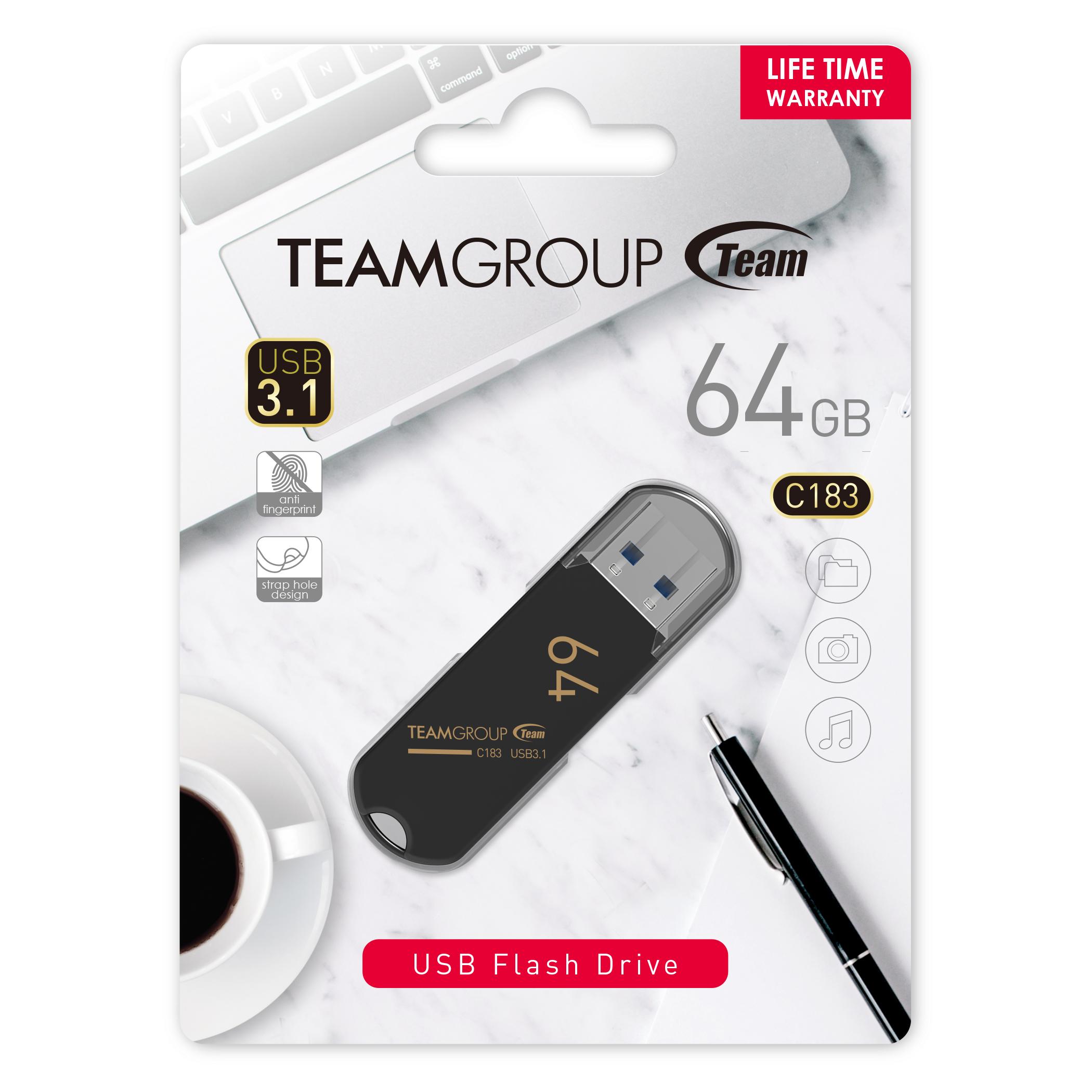 USB памет Team Group C183 64GB USB 3.1 1