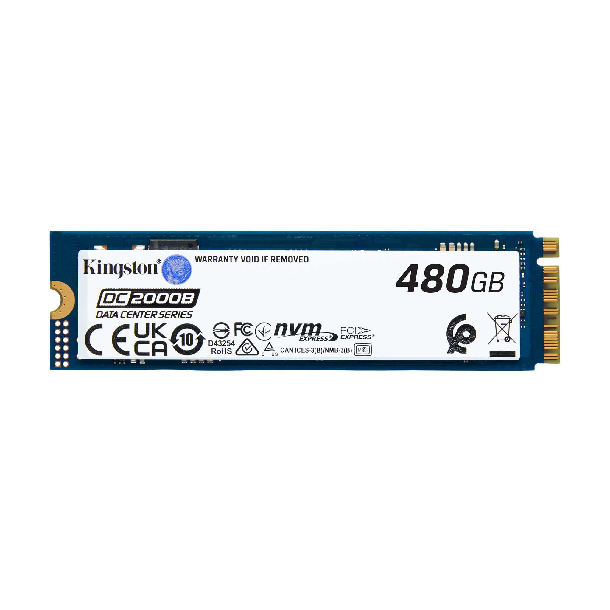 SSD KINGSTON DC2000B Data Center M.2-2280 PCIe 4.0 NVMe 480GB 1