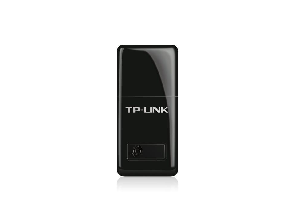 Безжичен адаптер TP-LINK TL-WN823N, 300 Mbps, USB, Вградена антена 1