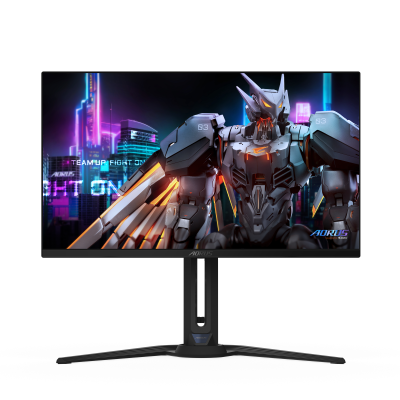 Геймърски монитор GIGABYTE AORUS FO27Q2 QD-OLED,2K QHD, 240Hz, 0.03ms, Vesa ClearMR 13000, HDR 400, KVM 1