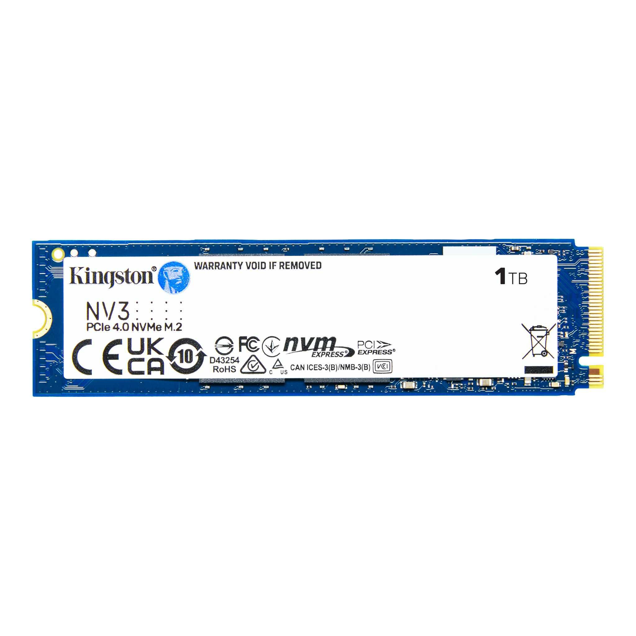 SSD KINGSTON NV3 M.2-2280 PCIe 4.0 NVMe 1000GB 1