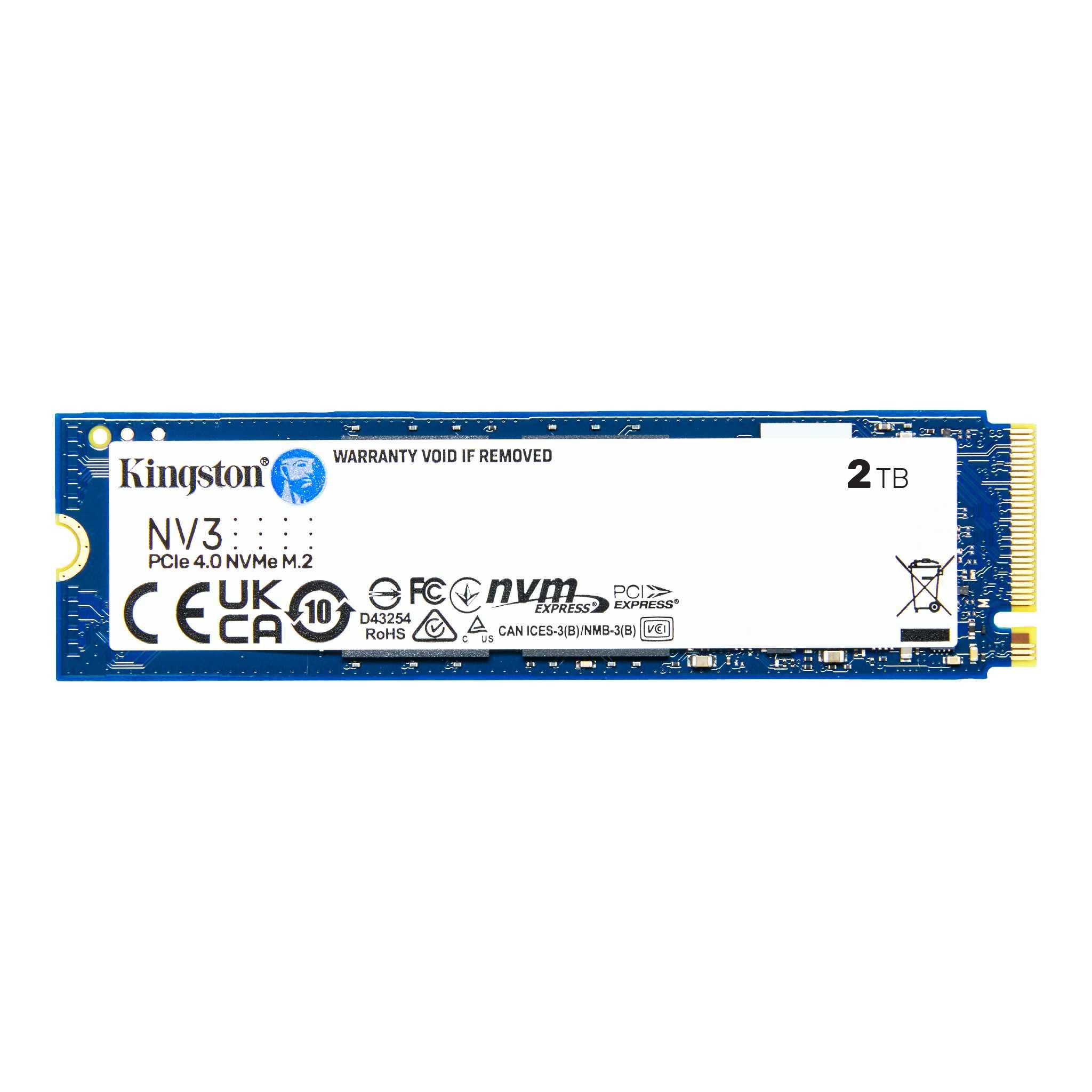 SSD KINGSTON NV3 M.2-2280 PCIe 4.0 NVMe 2000GB 1