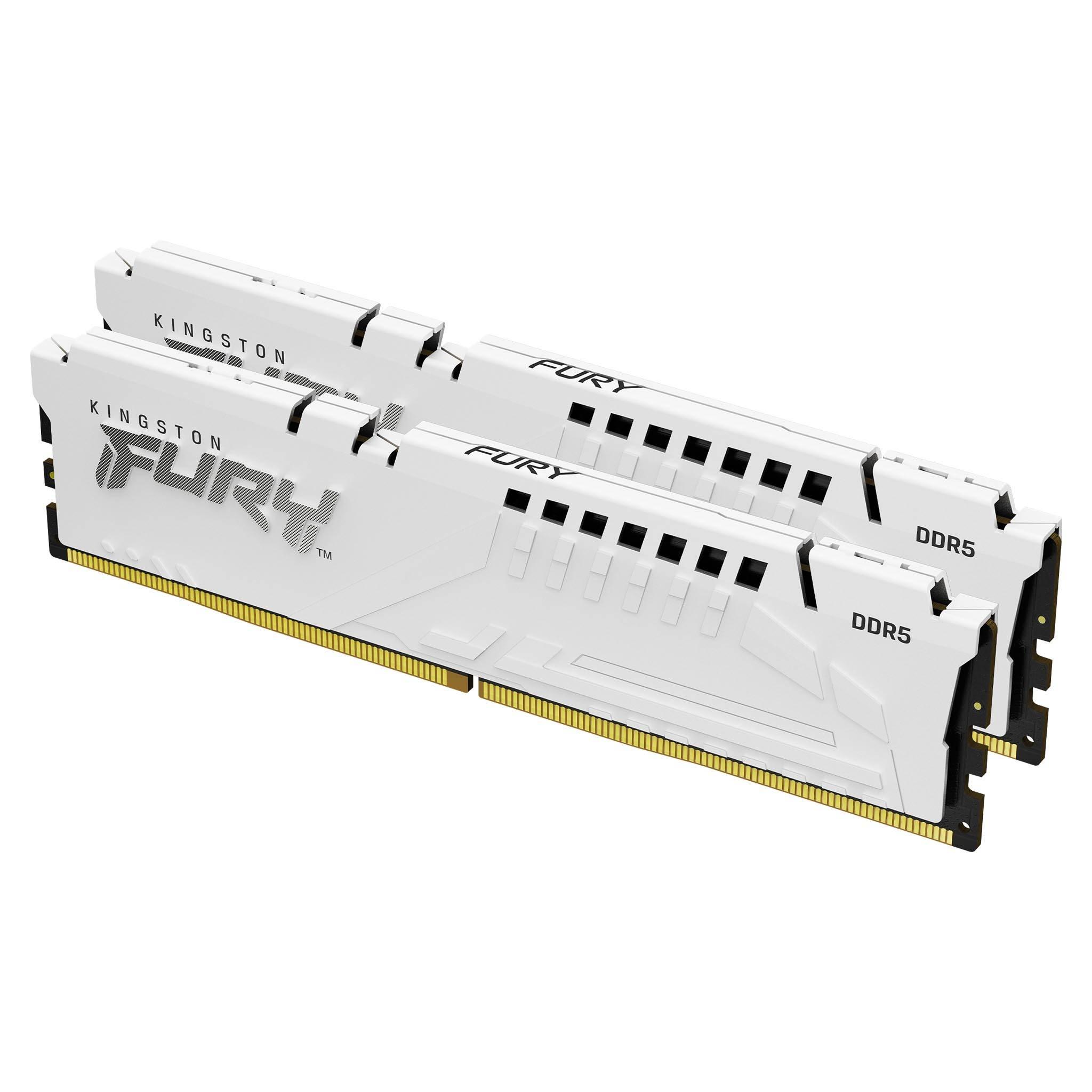 Памет Kingston FURY Beast White 32GB (2x16GB) DDR5 6000MHz CL36 KF560C36BWE2K2-32 1