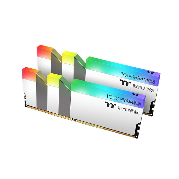 Памет Thermaltake Toughram RGB White 32GB(2x16GB) DDR4 3600MHz R022D416GX2-3600C18A 1