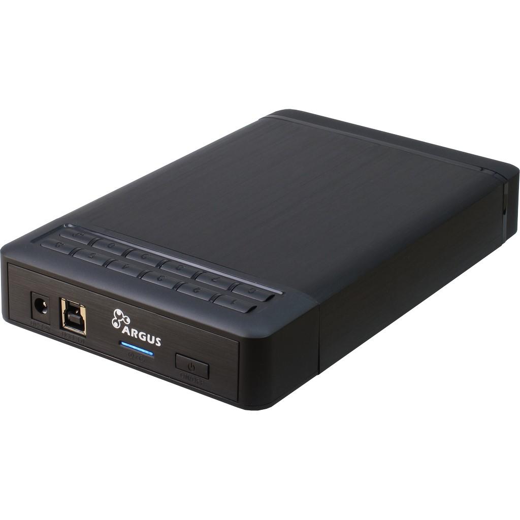 Чекмедже за твърд диск Inter-Tech Argus GD-35LK01 3.5" USB 3.0, 256-bit AES Encryption 1