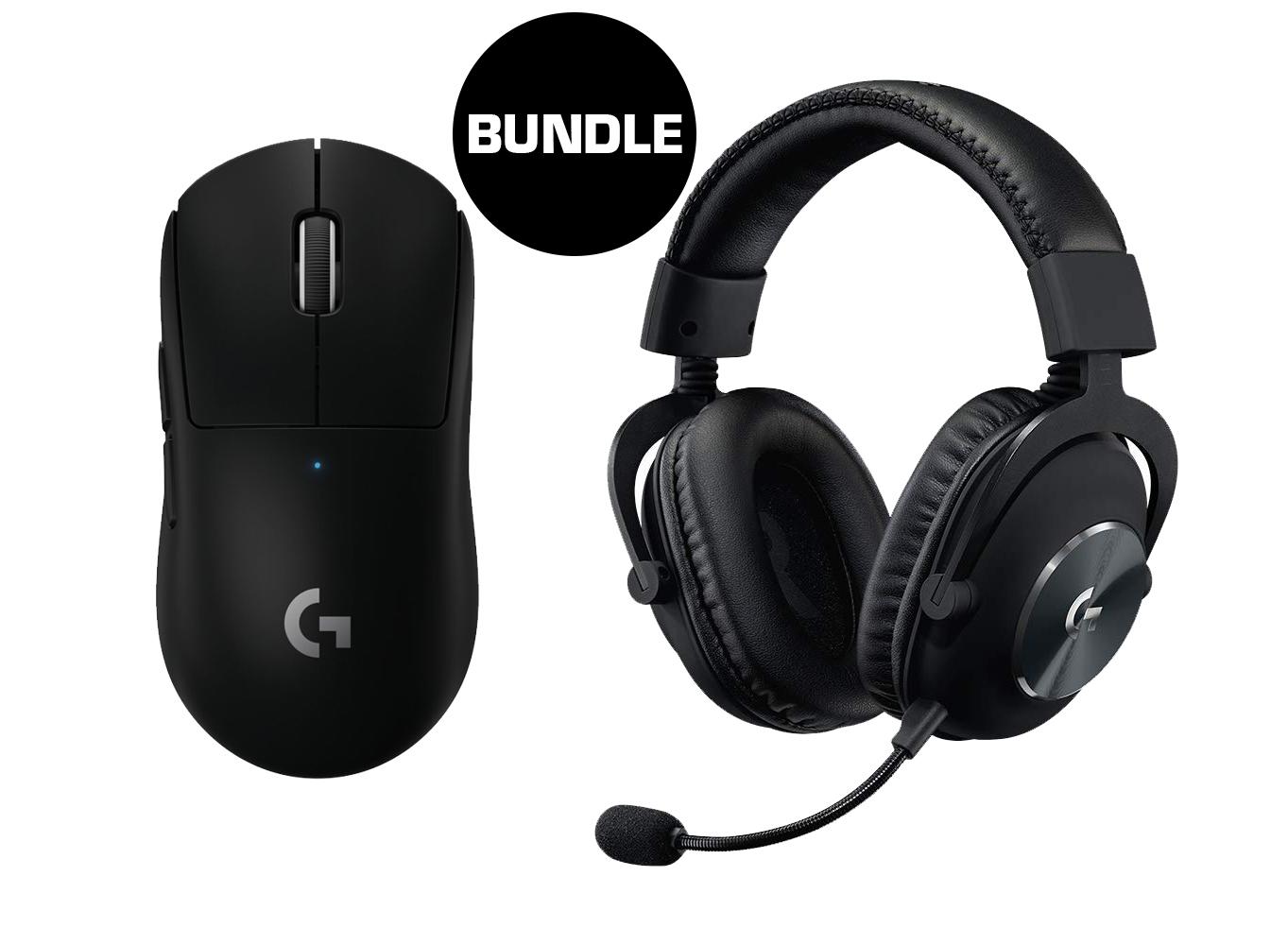 Бъндъл Геймърска мишка Logitech G Pro X Superlight и Слушалки Logitech G Pro 1