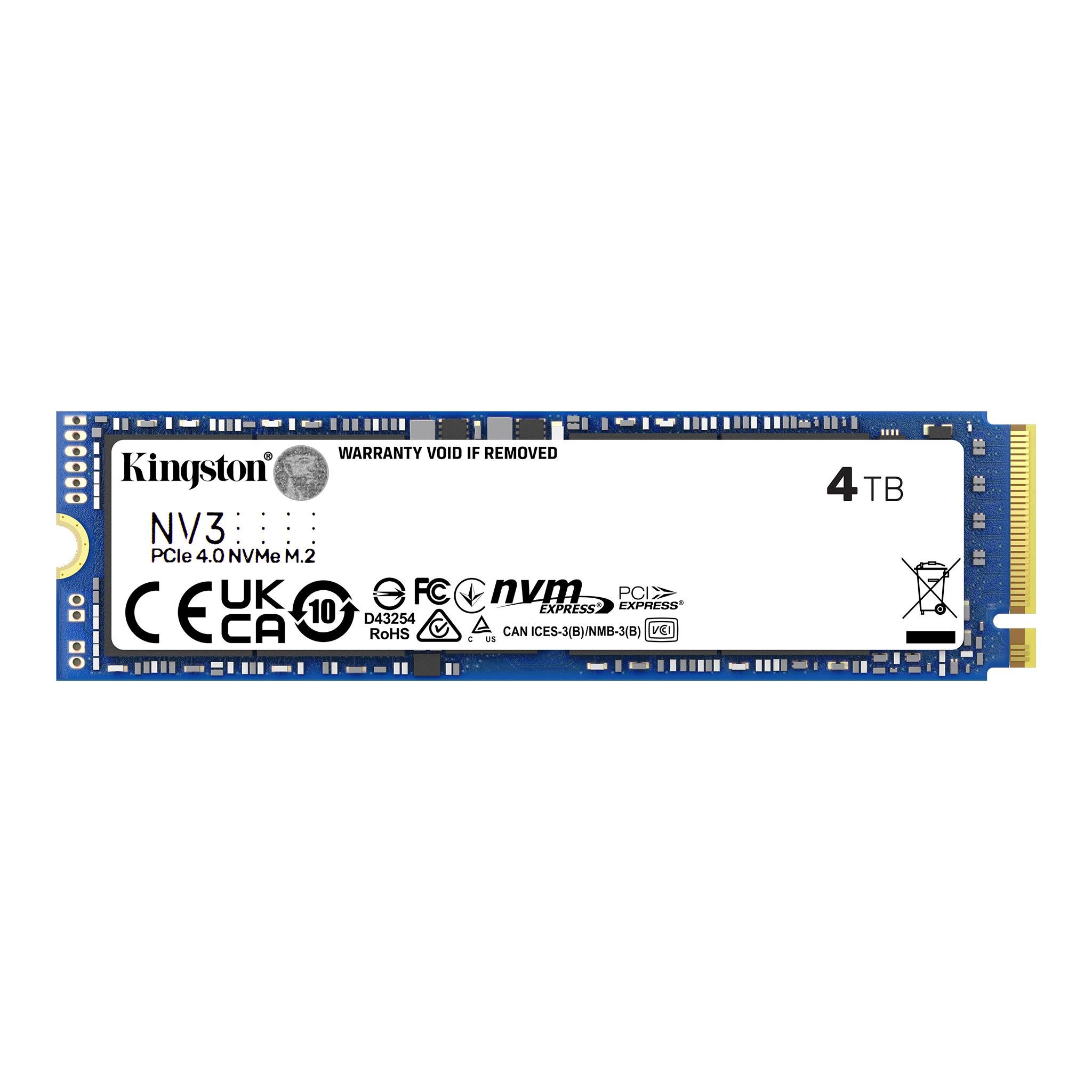 SSD KINGSTON NV3 M.2-2280 PCIe 4.0 NVMe 4000GB 1