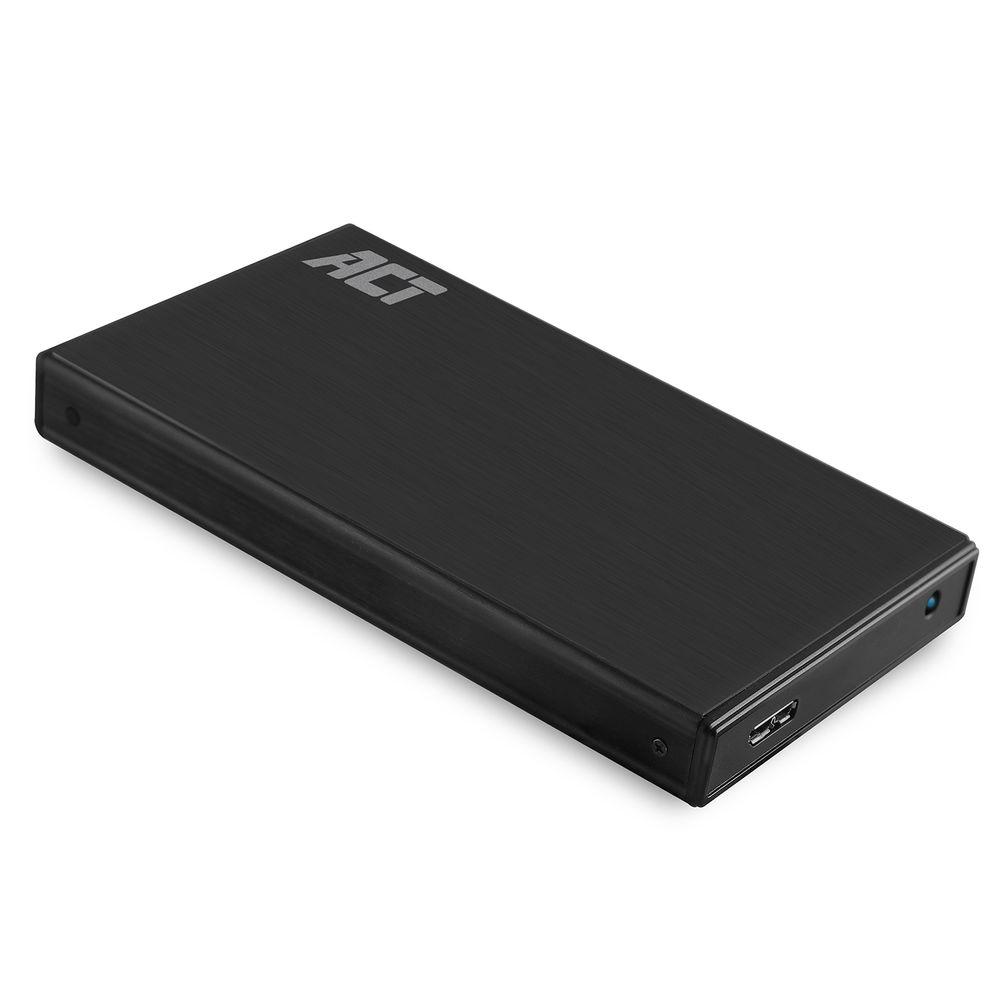 Чекмедже за твърд диск ACT AC1200, SATA, 2.5", USB-C 3.2 Gen1, Черен 1